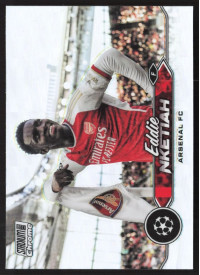 Eddie Nketiah, Kartička, 2023-24 Topps Stadium Club Chrome UEFA Club Competitions, Refractor