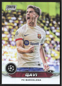 Gavi, Kartička, 2023-24 Topps Stadium Club Chrome UEFA Club Competitions, Refractor