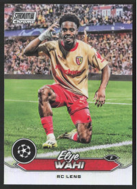 Elye Wahi, Kartička, 2023-24 Topps Stadium Club Chrome UEFA Club Competitions, Refractor