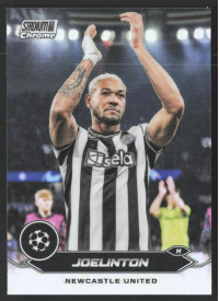 Joelinton, Kartička, 2023-24 Topps Stadium Club Chrome UEFA Club Competitions, Refractor
