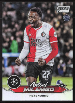 Antoni Milambo, Kartička, 2023-24 Topps Stadium Club Chrome UEFA Club Competitions, Refractor