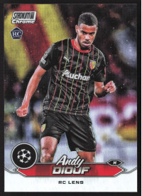 Andy Diouf, Kartička, 2023-24 Topps Stadium Club Chrome UEFA Club Competitions, Refractor