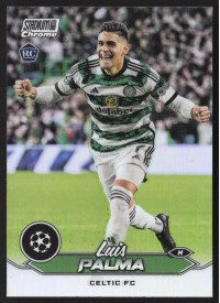 Luis Palma, Kartička, 2023-24 Topps Stadium Club Chrome UEFA Club Competitions, Refractor