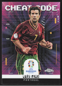 Luís Figo, Kartička, Topps Chrome UEFA Euro 2024, INSERT