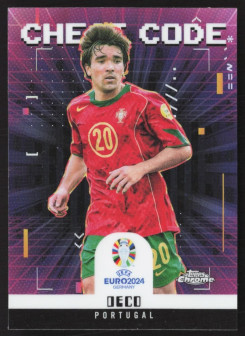 Deco, Kartička, Topps Chrome UEFA Euro 2024, INSERT