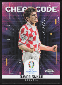 Davor Suker, Kartička, Topps Chrome UEFA Euro 2024, INSERT