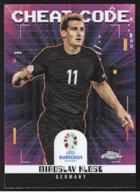 Miroslav Klose, Kartička, Topps Chrome UEFA Euro 2024, INSERT