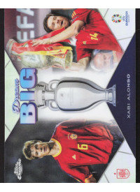 Xabi Alonso, Kartička, Topps Chrome UEFA Euro 2024, INSERT