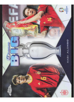 Xabi Alonso, Kartička, Topps Chrome UEFA Euro 2024, INSERT