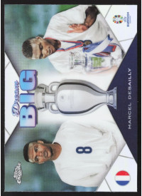 Marcel Desailly, Kartička, Topps Chrome UEFA Euro 2024, INSERT