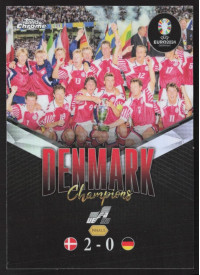 UEFA Euro 1992 Final, Kartička, Topps Chrome UEFA Euro 2024, INSERT