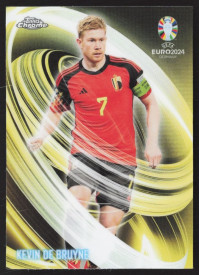Kevin De Bruyne, Kartička, Topps Chrome UEFA Euro 2024, INSERT