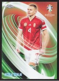 Attila Szalai, Kartička, Topps Chrome UEFA Euro 2024, INSERT