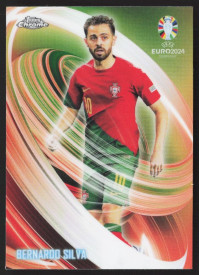 Bernardo Silva, Kartička, Topps Chrome UEFA Euro 2024, INSERT