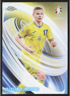 Oleksandr Zinchenko, Kartička, Topps Chrome UEFA Euro 2024, INSERT