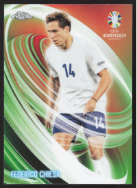 Federico Chiesa, Kartička, Topps Chrome UEFA Euro 2024, INSERT