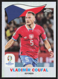Vladimir Coufal, Kartička, Topps Chrome UEFA Euro 2024, INSERT