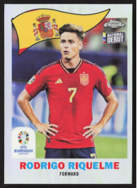 Rodrigo Riquelme, Kartička, Topps Chrome UEFA Euro 2024, INSERT