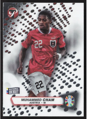 Muhammed Cham, Card, 2024 Topps Pristine Road to UEFA EURO, BASE