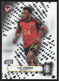 Lois Openda, Kartička, 2024 Topps Pristine Road to UEFA EURO, BASE
