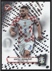 Mateo Kovacic, Kartička, 2024 Topps Pristine Road to UEFA EURO, BASE