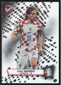 Luka Modric, Kartička, 2024 Topps Pristine Road to UEFA EURO, BASE