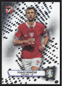 Tomas Soucek, Kartička, 2024 Topps Pristine Road to UEFA EURO, BASE