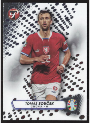 Tomas Soucek, Card, 2024 Topps Pristine Road to UEFA EURO, BASE