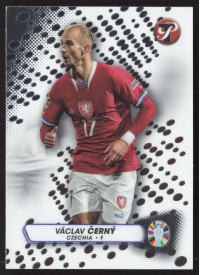 Vaclav Cerny, Kartička, 2024 Topps Pristine Road to UEFA EURO, BASE