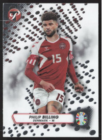 Philip Billing, Kartička, 2024 Topps Pristine Road to UEFA EURO, BASE