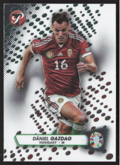 Daniel Gazdag, Kartička, 2024 Topps Pristine Road to UEFA EURO, BASE
