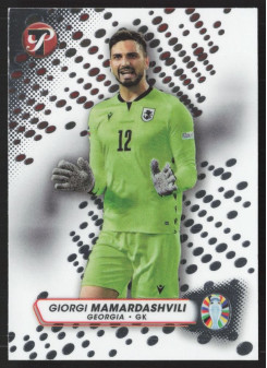 Giorgi Mamardashvili, Kartička, 2024 Topps Pristine Road to UEFA EURO, BASE