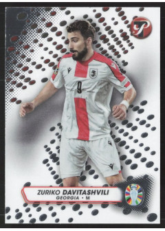 Zuriko Davitashvili, Kartička, 2024 Topps Pristine Road to UEFA EURO, BASE