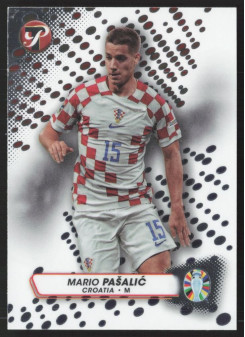 Mario Pasalic, Kartička, 2024 Topps Pristine Road to UEFA EURO, BASE