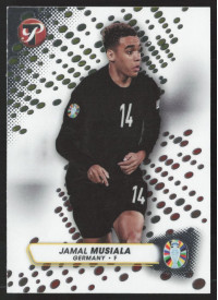 Jamal Musiala, Kartička, 2024 Topps Pristine Road to UEFA EURO, BASE