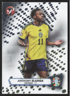 Anthony Elanga, Kartička, 2024 Topps Pristine Road to UEFA EURO, BASE