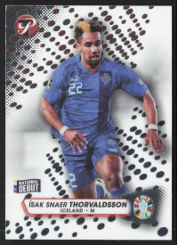 Isak Snaer Thorvaldsson, Kartička, 2024 Topps Pristine Road to UEFA EURO, BASE