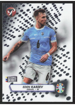 Eden Karzev, Card, 2024 Topps Pristine Road to UEFA EURO, BASE