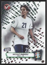 Nicolo Fagioli, Kartička, 2024 Topps Pristine Road to UEFA EURO, BASE