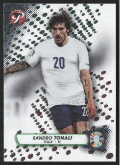 Sandro Tonali, Kartička, 2024 Topps Pristine Road to UEFA EURO, BASE
