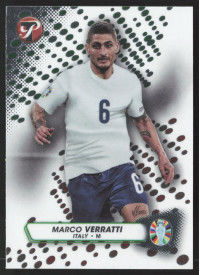 Marco Verratti, Kartička, 2024 Topps Pristine Road to UEFA EURO, BASE