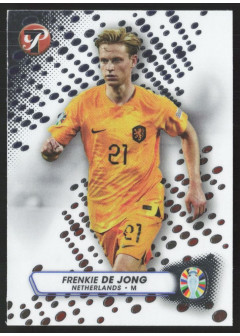 Frenkie de Jong, Card, 2024 Topps Pristine Road to UEFA EURO, BASE