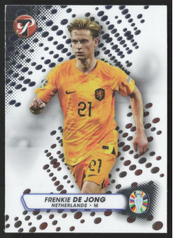 Frenkie de Jong, Kartička, 2024 Topps Pristine Road to UEFA EURO, BASE