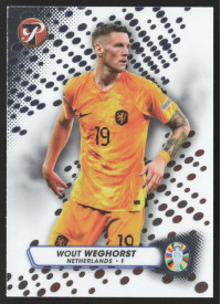 Wout Weghorst, Kartička, 2024 Topps Pristine Road to UEFA EURO, BASE