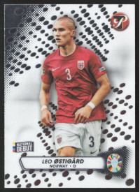 Leo Ostigard, Kartička, 2024 Topps Pristine Road to UEFA EURO, BASE
