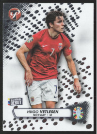 Hugo Vetlesen, Kartička, 2024 Topps Pristine Road to UEFA EURO, BASE