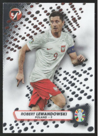 Robert Lewandowski, Kartička, 2024 Topps Pristine Road to UEFA EURO, BASE