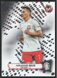 Arkadiusz Milik, Kartička, 2024 Topps Pristine Road to UEFA EURO, BASE