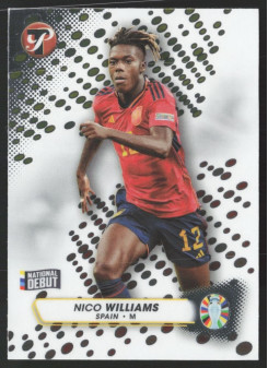 Nico Williams, Kartička, 2024 Topps Pristine Road to UEFA EURO, BASE