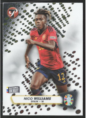 Nico Williams, Card, 2024 Topps Pristine Road to UEFA EURO, BASE